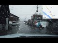 road drive where the most avalanches occur in japan niigata prefecture juni pass