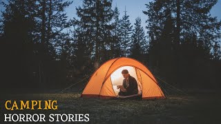 27 Scary True Camping In The Woods Horror Stories | With Rain Sounds | True Scary Stories