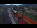 train by drone cajon pass summit valley 20190427 compiled