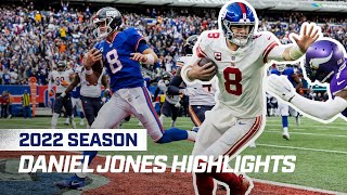 Daniel Jones TOP Highlights From 2022 Season | New York Giants