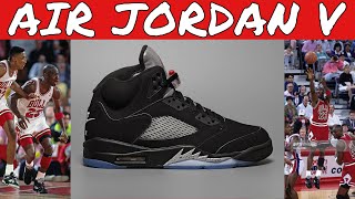 Michael Jordan Wearing The Air Jordan 5! Metallic Silver (Raw Highlights)