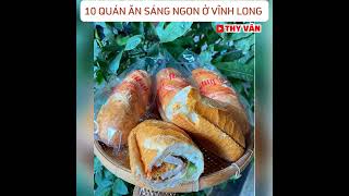 Top 10 quán ăn sáng ngon ở Vĩnh Long #quanansangngon