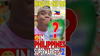 Things I've ONLY seen in Philippines' supermarket 🇵🇭