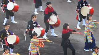 2017.08.12/わかさ京都/女子プロ野球オールスター/試合前イベント・琉球国祭り太鼓