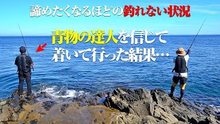 釣れない状況から突然の爆釣フィーバー！正直ダメかと思っていたけど…青物の達人の立ち回りに感服いたしました。【大川漁志さんとロックショアプラッギング&ショアジギング】