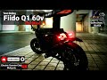 Fiido 60v Modified / Test Riding /4K GoPro Hero 7 Black/ 30fps