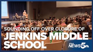 Parents and students sound off over Jenkins Middle School closure