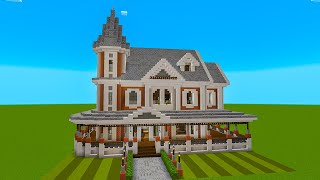 How to Build a VICTORIAN HOUSE in Minecraft | PART 3