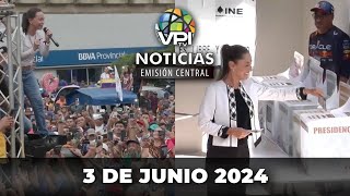 Noticias de Venezuela hoy en Vivo 🔴 Lunes 3 de Junio de 2024 - Emisión Central - Venezuela