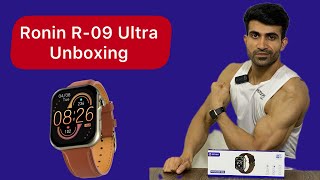 Ronin R-09 Ultra Smartwatch Unboxing