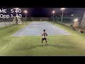 winter training block day 8 college tennis season prep