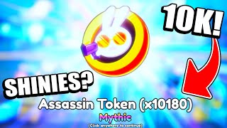 How Many SHINIES Will 10K TOKENS Get Me! In Anime Adventures!