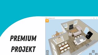 RoomSketcher Premium Projekt - Upgrade