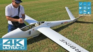 SALTO 1:2,25 VAFA MODEL DANIEL LARSON RC HAWK 100R TURBINE GLIDER NICLAS ROBERTSSON SWEDEN [4K]