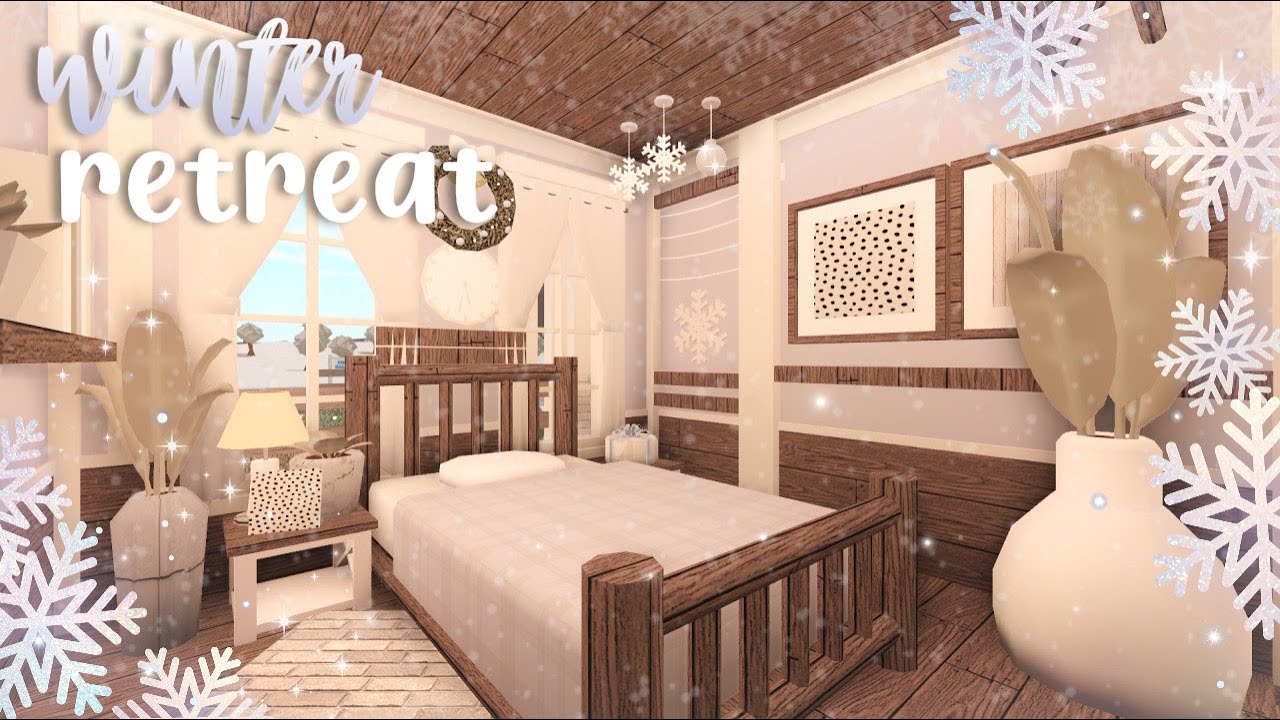 Winter Retreat (one Story) || Bloxburg Speedbuild || Nixilia :) - YouTube