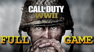 Call of Duty: WW2 / World War 2 Campaign Full Walkthrough Gameplay PS4 PRO [4K 60FPS] No Commentary