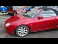 2000 MG MGF | MATHEWSONS CLASSIC CARS | 9&10 JUNE 2023