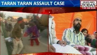 Tarn Taran assault eye witness raises protest in Delhi