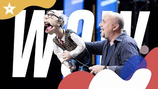 Andrea Fratellini & Zio Tore, il ventriloquo cantante di Italia's Got Talent
