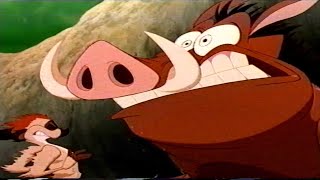 The Lion King: Nala Chasing Pumbaa (1994) (VHS Capture)