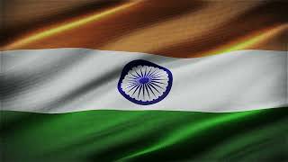 Indian Flag Waving 4k