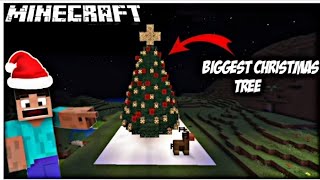 This is the BIGGEST Christmas Tree Built in Minecraft! 🎄 Holiday Special 2024\