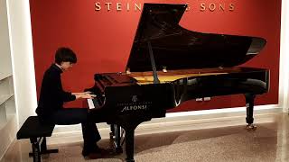 F. Chopin: Studio op. 25 n. 5 - AURELIO DAL MOLIN (15 y. o.) @ Steinway Hall, Alfonsi Pianoforti