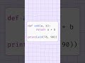 Functions in Python Explained!