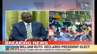 "I called Raila": President-elect Ruto reveals in first media briefing at Bomas of Kenya