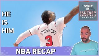 NBA Fantasy Basketball: Tuesday Recap, Drummond's Huge Impact #NBA #fantasybasketball