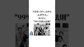 大富豪の50%を占めるユダヤ人の「深すぎる」\