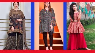 pakistani short frocks in lawn