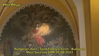 Sunshine to Jesus - Hungarian mass - Saint Family Church - Budapest