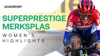 Superprestige Merksplas Highlights: Ceylin del Carmen Alvarado battles Lucinda Brand in THRILLER🍿