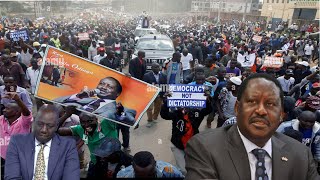 BREAKING NEWS:FINALLY AZIMIO PARTY LEADERS RAILA ODINGA ANNOUNCES ONE WEEK DEMONSTRATION