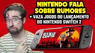 Nintendo FALA sobre VAZAMENTOS + Jogos do lançamento do SWITCH 2 podem ter vazado na FNAC