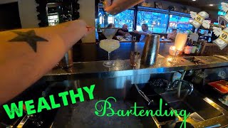 Wealthy Bartender pov: Serving Rich people Modern Cocktails in the City $$$