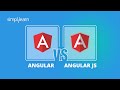 Angular vs AngularJS | Difference Between Angular And AngularJS | Angular Training | Simplilearn