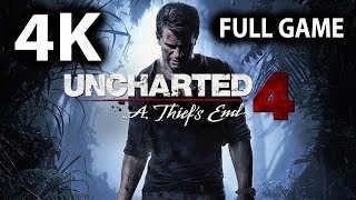 Uncharted 4 Remastered Full Game Walkthrough - No Commentary (PS4 PRO 4K 60FPS)