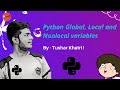 Python Global, Local and Nonlocal variables| developersonline
