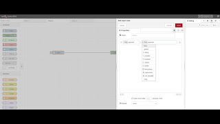 Node-RED Inject Node Data Payload Types