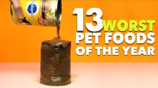 The 13 Worst Pet Foods
