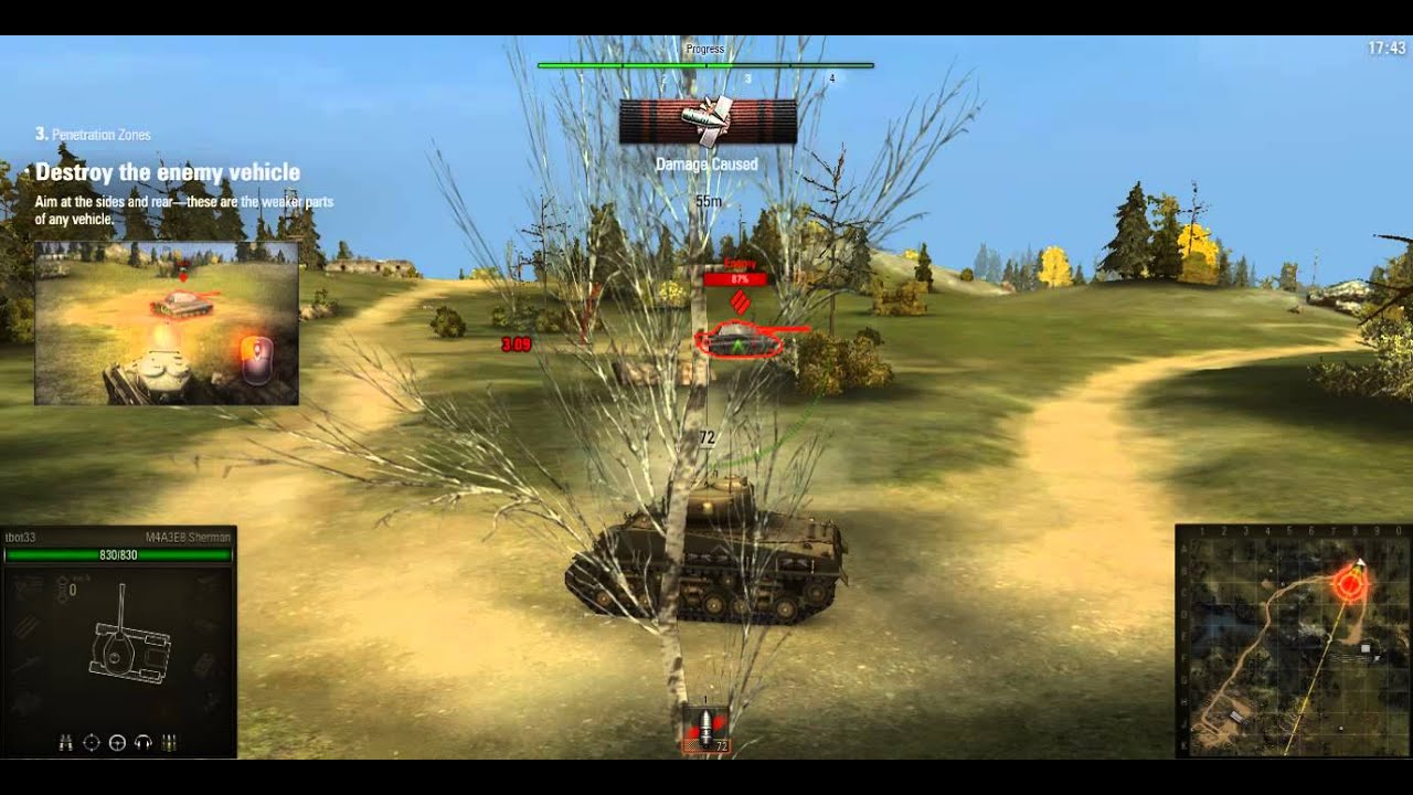 World Of Tanks - Beginner - YouTube