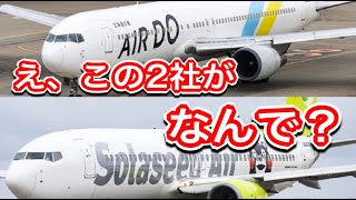 ○○○が多い両社にとってはメリットが多く、利用者にも恩恵がありそうです。ソラシドエアとエアドゥの共同持株会社設立について解説します