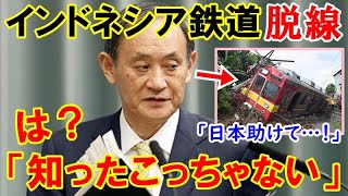 【海外の反応】衝撃！日本を裏切ったインドネシア高速鉄道の現在がとんでもないことに!!→親日国なのに中国の技術を選んだ末路…。【鬼滅のJAPAN】