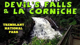 hiking the devils falls and la corniche (Tremblant national park)