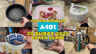 A101 20 ŞUBAT 2025 PERŞEMBE✅ERKEN ÇEKİM ✅A101’E YEPYENİ ŞAHANE ÜRÜNLER GELİYOR✅ A101 AKTÜEL ÜRÜNLER