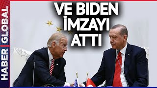 SON DAKİKA! ABD Başkanı Biden İmzaladı! ABD'den Türkiye'ye F-16 Kiti Satışına Onay Kongre'de