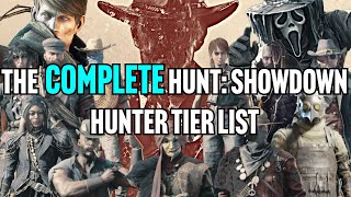 The OFFICIAL Hunt: Showdown Legendary Hunter Community Tier List!