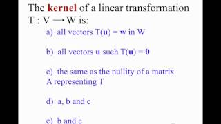 Vector Spaces and Subspaces Part II